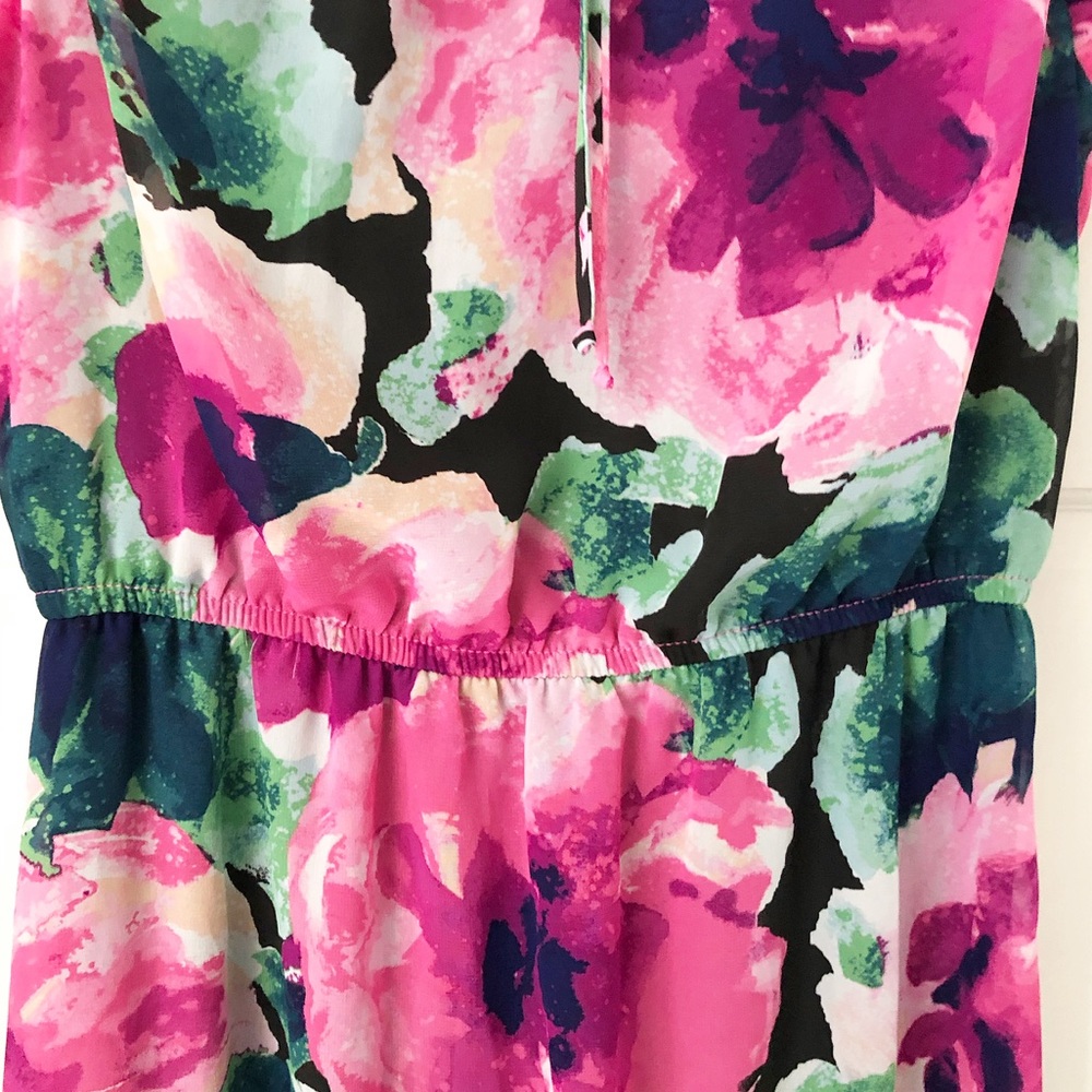 Nicole Miller Studio | Ruffle Sleeve Maxi DressNWT - Picture 4 of 8